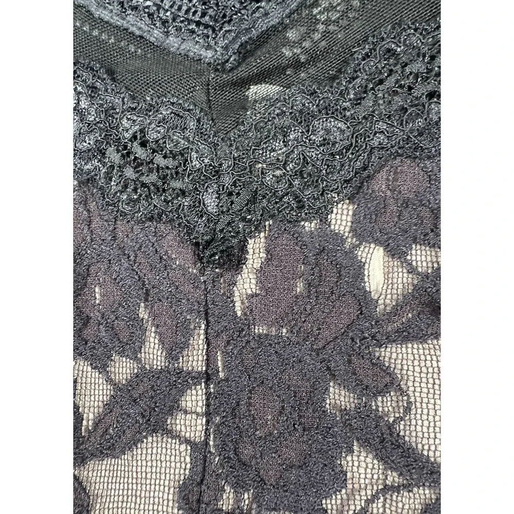 Free People‎ Lacey Affair Lace Cutout Mini Dress in Black Size XS RETAIL $168